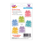 TREND enterprises - Ensemble de minis accessoires Grenouilles de jardin - Paquet de 36 -Découpé avec du papier cartonné durable. 6 couleurs, 6 de chaque, pour 36 par paquet