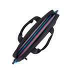 Rivacase - Regent Sacoche pour ordinateur portable 14 po, noir -La sacoche est fabriquée en Polyester robuste et l'espace laptop est renforcé par une protection supplémentaire