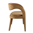 Modway - Pinnacle Performance Velvet Banc d’accent - Brown-Assemblée requise