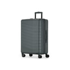 Bugatti - Munich 25,5 po Bagage d'enregistrement rigide de taille moyenne - Vert étain-Poignée supérieure et poignée latérale renforcées pour plus de solidité
