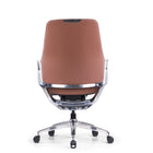 Nexten Pro - Chaise de bureau - Dossier haut - Marron-Profondeur, hauteur et inclinaison d'assise réglables
