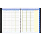 AT-A-GLANCE - Cahier de rendez-vous hebdomadaire/mensuel QuickNotes 2025 - 10 7/8 po H x 8 1/4 po l - Noir - Bilingue-Format des pages : 10 7/8 po H x 8 1/4 po l