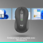 Logitech Signature M650L Souris Sans Fil - Bleu-Fonctionne sur Plusieurs Plateformes: Expérimentez une compatibilité sans accros sur Windows, macOS, Linux, Chrome OS, ipadOS & Android via la souris sans fil Bluetooth Signature M650 de Logitech