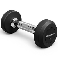 MotionGrey - Haltère  à poids fixe pour l’entraînement musculaire à domicile - 5 lb-Haltère à poids fixe de 5 lb offrant une résistance constante pour les entraînements de musculation
