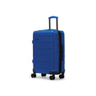 Swiss Mobility - Valise d'enregistrement à coque rigide 26.50po de la collection DXB  - Bleu-Fabriqué en ABS léger et résistant