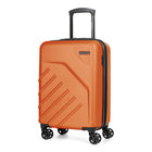 Swiss Mobility LGA 21,5 po Valise de cabine rigide - Orange-Poignée télescopique avec hauteurs de verrouillage à plusieurs niveaux