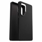OtterBox - Symmetry Cactus Leather Case pour Samsung Galaxy S25 Ultra - Noir Ash-Doublure en feutre à l'intérieur de la coque pour une touche d'élégance supplémentaire