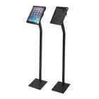 Futech - Support pour iPad au sol - 10 po x 7 po - Noir-Prise USB intégrée jusqu'au port de chargement de l'iPhone 14