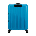 American Tourister - Rejoy Spinner Moyen - bleu azur-La serrure intégrée approuvée par la TSA offre une sécurité supplémentaire lors de l’enregistrement de vos bagages