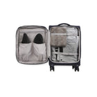 Bugatti - Amsterdam Ensemble de bagages souples 2 pièces - Bleu marine-Poignée supérieure et poignée latérale renforcées (Poignée latérale non incluse dans les bagages à main)