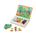 Janod - Magneti'book - Les 4 saisons-Explorez les quatre saisons avec 115 aimants et 4 cartes.