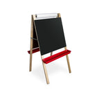 Crestline - Chevalet réglable avec rouleau de papier - noir-Comprend un rouleau de papier kraft de 45 cm x 30 m et deux plateaux en plastique robuste.
