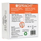 Spracht - Écouteurs Bluetooth Blunote ANC-RÉDUCTION DU BRUIT/MODE TRANSPARENT : Maintenez l'écouteur gauche enfoncé pendant 35 secondes pour basculer entre les modes.