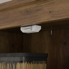 HOMCOM - Garde-manger de cuisine autoportant 72 po et buffet - brun-Conception anti-basculement à l'arrière pour fixer l'armoire au mur pour des raisons de sécurité 