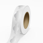 JAM Paper - Rouleaux d'étiquettes standard - sceau anniversaire - 1 3/8 x 2 5/8 - feuille métallique argentée - 125 étiquettes/rouleau-Couleur : feuille brillante argentée durable | Faites ressortir votre courrier avec des étiquettes d'adresse d'expédition colourées.