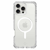Itskins - Coque Hybrid_R avec MagSafe pour iPhone 16 Pro Max - Transparente-Testé pour des chutes de 4,5 m / 15 pieds