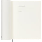 Moleskine - 2025 Agenda hebdomadaire extra large à couverture souple - 7.5" x 10" - Noir-Angles Arrondis, Fermeture À Élastique Et Ruban Marque-Page Assorti