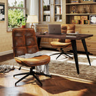 Homy Casa - Bureau d'Écriture Multifonctionnel de 63 po, Finition Noyer-Parfait pour: Bureaux à domicile, coins d’étude, espaces de travail et studios créatifs, Télétravailleurs ou étudiants ayant besoin d’un espace fonctionnel, Appartements modernes, lofts ou intérieurs minimalistes