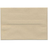 JAM Paper Enveloppes d'invitation pour passeport A8 - 5,5 x 8,125 po - Brun grès recyclé - Paquet de 50 (83728I)-Couleur: Grès
