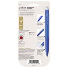 uni–ball − Stylos rétractables à encre gel effaçable − pointe moyenne (0,7 mm) − couleurs professionnelles − paquet de 4-Paquet de 4