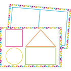 Teacher Created Resources - Tapis de tri - Ensemble de 4-Facile à nettoyer et à désinfecter pour une utilisation répétée