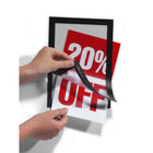 Durable - Cadre Demi-Lettre Duraframe - 8,5" l x 5,5" H - Noir - Paquet de 2-8,5" l x 5,5" H