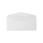 Jam Paper - Enveloppes commerciales n° 9, 3 7/8 po H x 8 7/8 po l, Blanches, Paquet de 100- Fabriquées à partir de papier de 24 lb, ces enveloppes blanches et nettes sont dotées d'un rabat droit avec fermeture à gomme