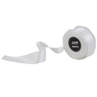 JAM Paper - Ruban de satin double face - 1 1/2" de large x 25 m - Blanc vendu à l'unité-Quantité : Rouleau vendu à l'unité
