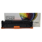 Balloon Brand - Cartouche de toner compatible HP CF381A - Haut rendement - Cyan-Couleur d'encre/de toner: Cyan