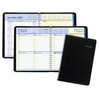 AT-A-GLANCE - Cahier de rendez-vous hebdomadaire/mensuel QuickNotes 2027 - 9 7/8 po H x 8 po l - noir - bilingue-Reference des mois passe et futur