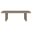 Hudson&Canal - Table basse rectangulaire Soren (48 po de largeur) - Chêne gris vieilli-La table est fabriquée à partir de matériaux MDF de haute qualité et durables