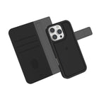 LBT - iPhone 16 Pro Max - LBT 2-in-1 Switch Wallet folio Case-Peut contenir jusqu'à 3 cartes dans son compartiment de rangement