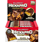Allmax - Barres protéinées Hexparo au chocolat et au beurre de cacahuète - Lot de 12-Barres protéinées Allmax Hexapro, chocolat et beurre de cacahuète