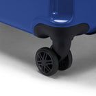 Swiss Mobility - Valise d'enregistrement à coque rigide 26.50po de la collection DXB  - Bleu-Système d'extension avec ouverture à glissière pour 20 % d'espace de rangement supplémentaire