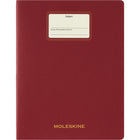 Moleskine - Cahier Etudiant ligné XXL Couverture souple - 8.5" x 11" - Rouge-Le papier de cet article moleskine est fabriqué avec des matériaux issus de forêts certifiées fsc pour leur excellente gestion ainsi que d'autres sources contrôlées