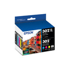 Epson - Cartouche d'encre T302XL Claria Premium - Noir grande capacité/Couleur standard CMJ-Textes nets et couleurs brillantes pour des impressions de grande qualité, encre à séchage rapide