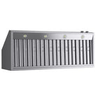 KUCHT KRH600-SS-C 60 po Hotte murale - avec commandes numériques - 1200 CFM - Acier inoxydable-Fonction d’arrêt temporisé de 5 minutes qui maintient la hotte en fonctionnement après la cuisson pour garantir l’évacuation de la fumée et des odeurs sans modifier le réglage des lampes