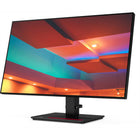 Lenovo - Écran ThinkVision P27Q-40 27 po - Eclipse Black-Hub USB intégré et capacité de connexion en chaîne