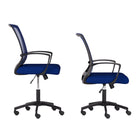 Chaise de bureau Cooper Mesh de CorLiving - Bleu-Base robuste : La base renforcée à cinq étoiles assure la stabilité et la longévité.