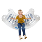 Bouncyband - BBAROCKBU Berçant sensoriel apaisant et amusant-RÉSISTANT : Fabriqué avec du vinyle épais de haute qualité facile à nettoyer et comprend un kit de réparation gratuit.