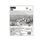 UHU - Bâtons de colle Bob l’éponge - 8,2 g - paquet de 5 - Assortie-11