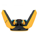 Hecate by Edifier - GX07 True Wiress Active Noise Canceling Gaming Earbud with RGB Lighting - Jaune-Détection intra-auriculaire infrarouge : la musique est automatiquement lue/mise en pause lorsque les écouteurs sont insérés/retirés
