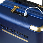 Champs - Luxe Ensemble de Bagages 3 Pièces - Marine-Matériau léger en polycarbonate