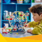 LEGO - Creator La grande roue légendaire-4 figurines : 2 enfants, une femme et un employé de la fête foraine à placer dans chaque manège