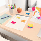 Staples - Feuillets autocollants Stickies Brights, 1 3/8 po x 1 7/8 po-Prix économique