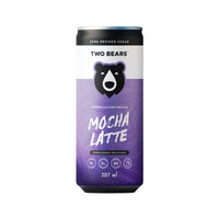 Two Bears - Café et Lait Sans Lactose Moka Latte - 207 mL - Paquet de 6-Fièrement canadien : Née au Canada, brassée avec soin, nous fabriquons chaque canette avec les valeurs canadiennes : audacieuse, gentille et un peu sauvage
