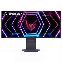LG - Moniteur gaming incurvé 39 po UltraGear OLED 800R | 21:9 Ultra-WQHD 240 Hz, DisplayHDR True Black 400-La technologie DisplayHDR True Black 400 et le rapport de contraste de 1,5 M:1 offrent des noirs profonds et des couleurs éclatantes