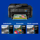 Epson - T220 Cartouche d'encre - Capacité standard - Noir-Modèles compatibles : WF-2650, WF-2650DWF, WF-2660, WF-2660DWF, WF-2750, WF-2750DWF, WF-2760, WF-2760DWF