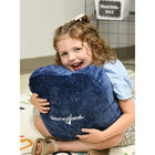 Bouncyband - BBALPP6BU Coussin souple à poids sensoriel pour pression-ACCROÎTRE LA CONCENTRATION : L'intérieur lesté combiné à la couverture texturée douce offre une entrée tactile qui aide à augmenter la concentration en offrant la même thérapie lestée qu'une couverture lestée.