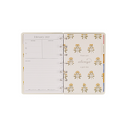 The Happy Planner - Planificateur 2027 daté format miniature 12 mois à reliure à disques - 7,50 po x 6,69 po - Orchard Floral - Anglais-La disposition Tableau de bord, avec sa présentation côte à côte qui vous permet de voir vos priorités en un coup d’œil 
